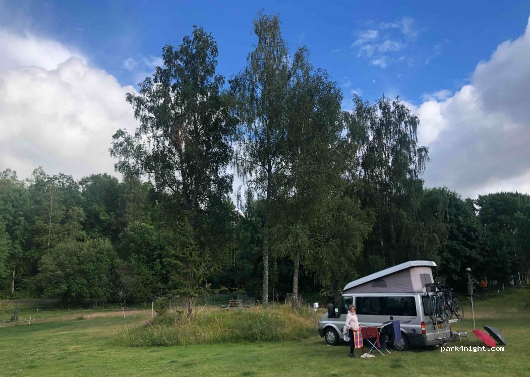 hjorthalan camping — foto