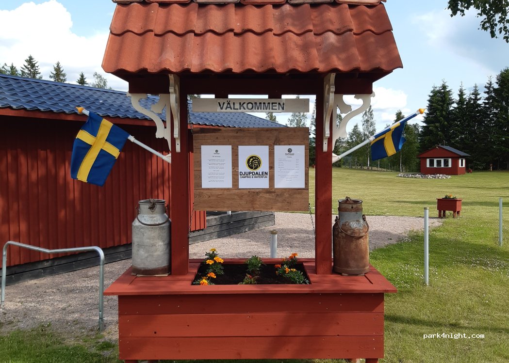 Camping djupdalen — foto