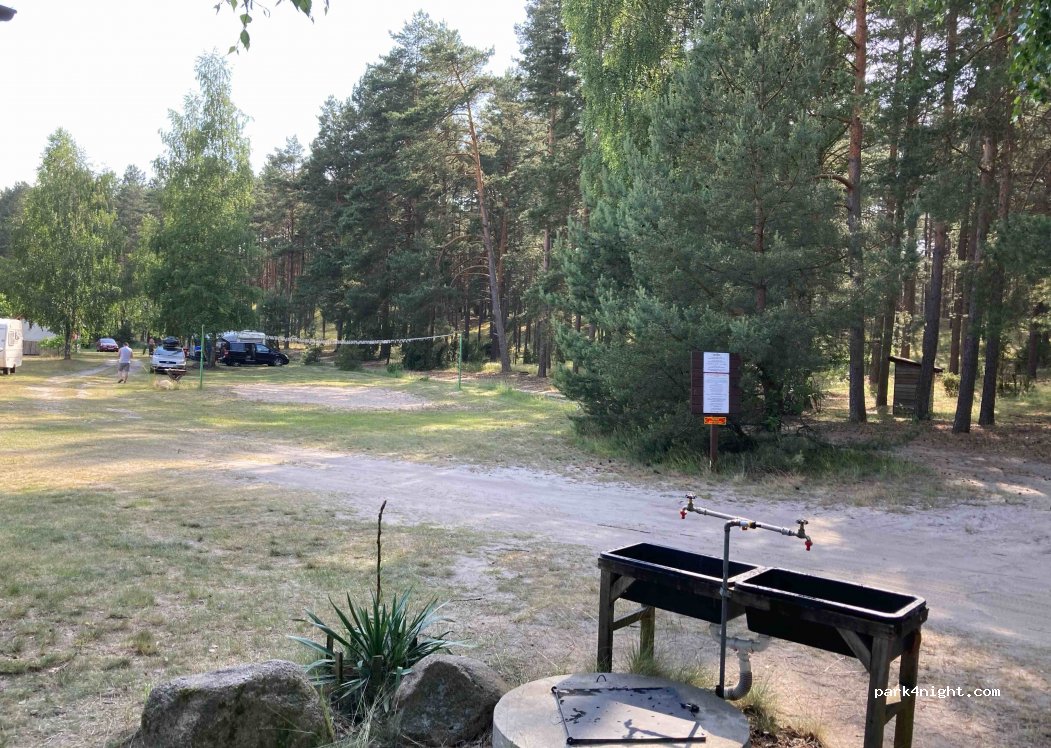 Pole namiotowe Wigwam w Kokoszce — foto
