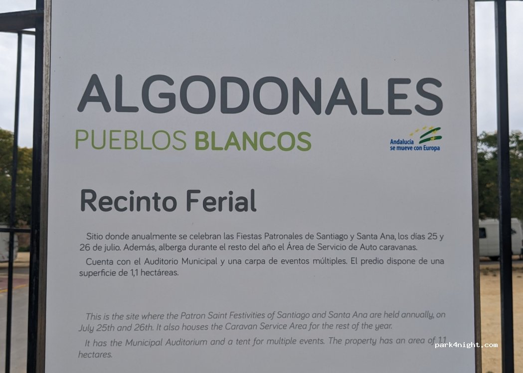 Area de Autocaravanas Algodonales — foto 3