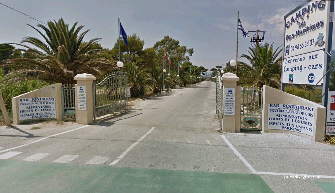 Camping Les pins maritime — foto