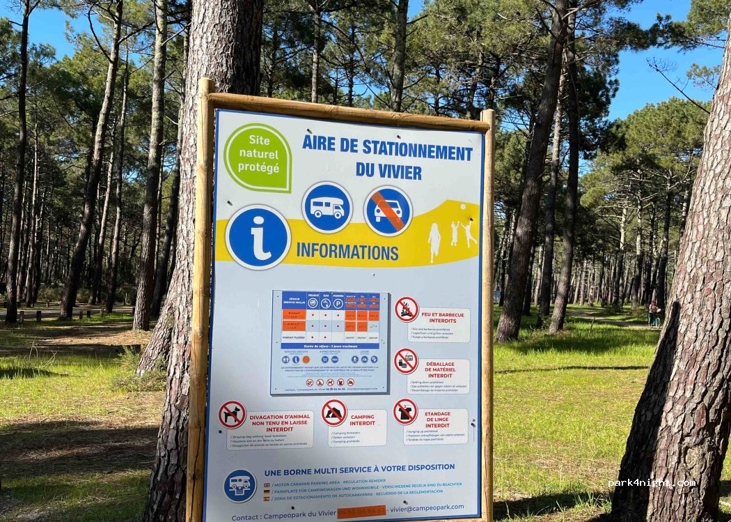 Aire Camping-car de Biscarrosse — foto 2