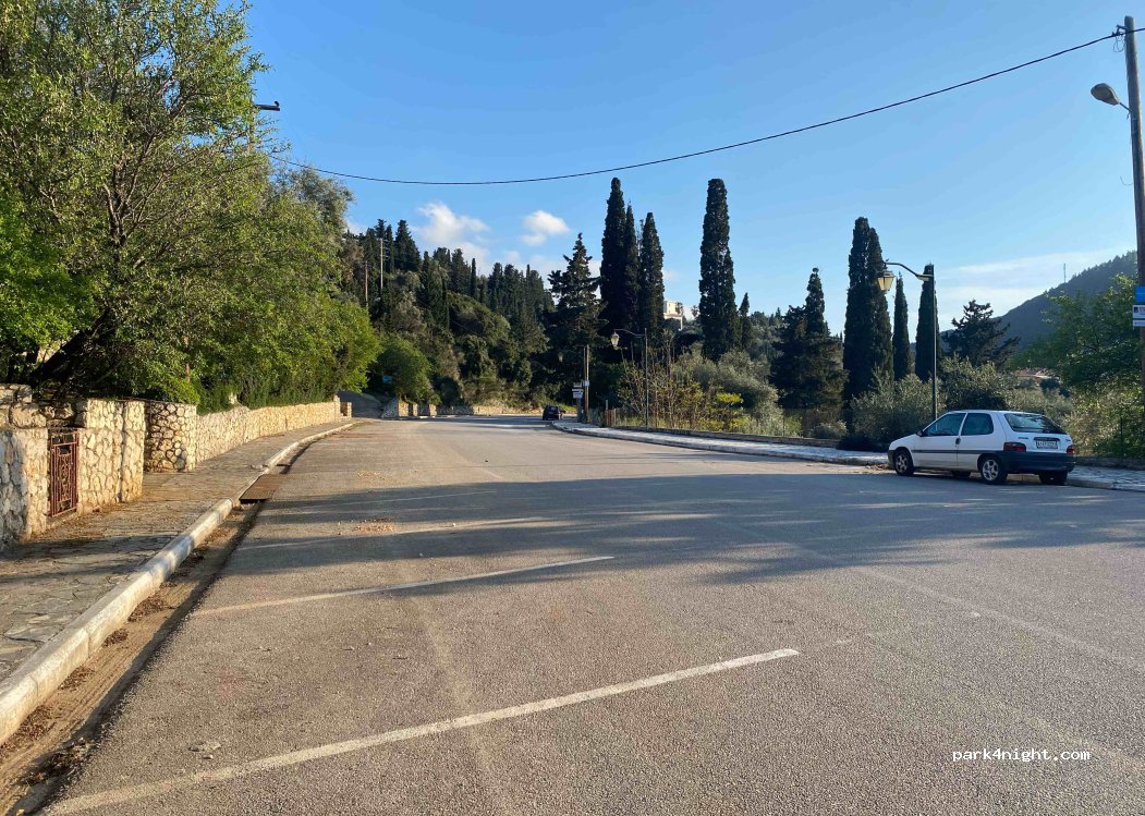 (310 80) Lefkada - Epar. Od. Lefkas - Kato Exanthias — foto