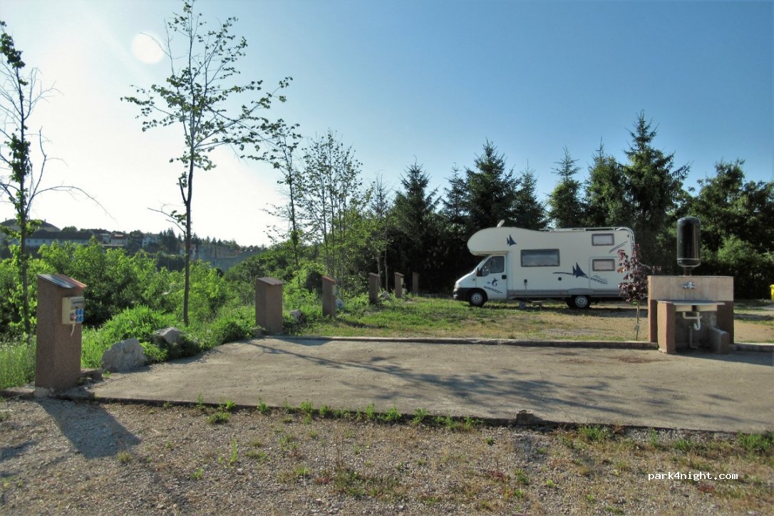 Wohnmobil Stellplatz Plitvice Rastoke — foto