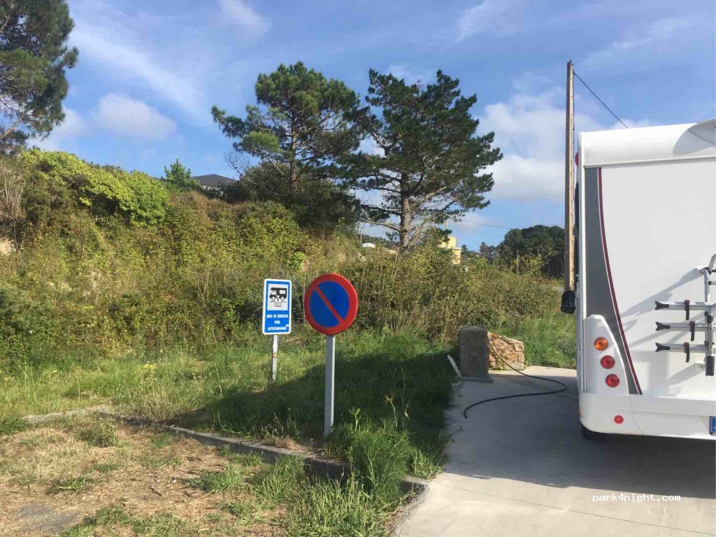 Área de Autocaravanas de Muxía — foto