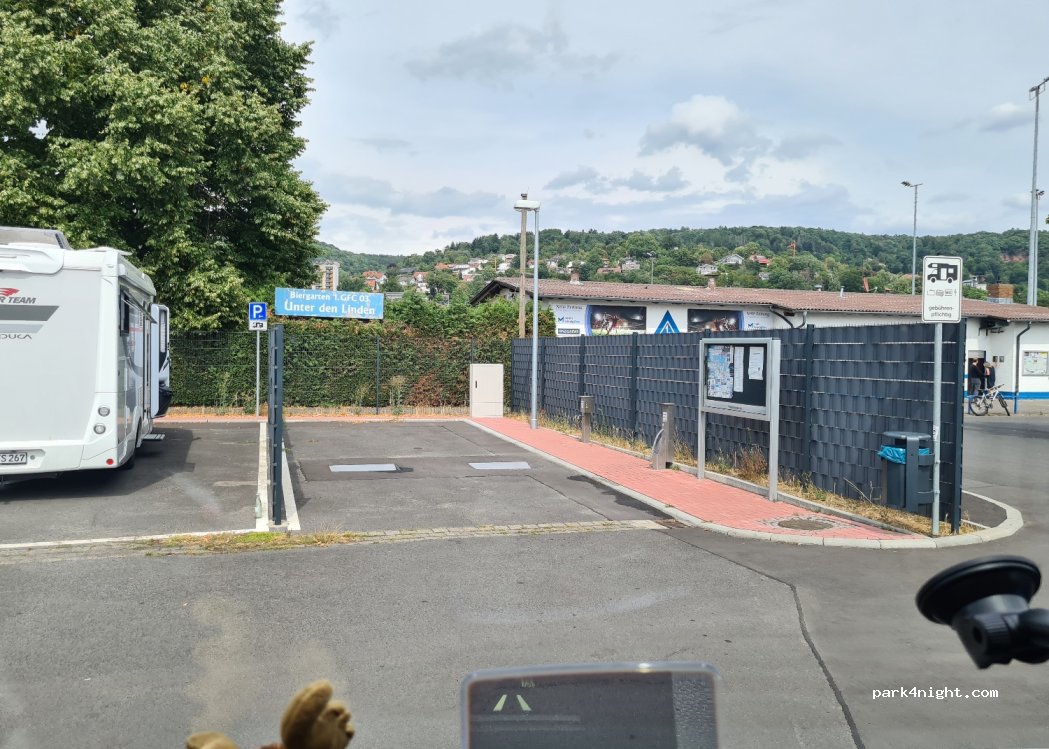 Parkplatz Hallenbad — foto