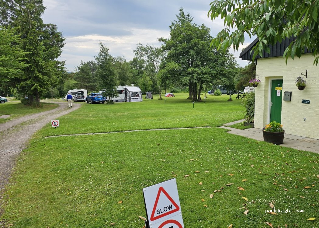 Speyside CCC campsite — foto