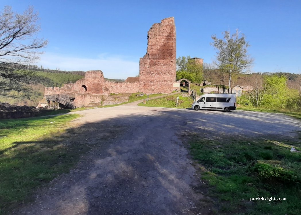 (57820) Lutzelbourg - D98A Château de Lutzelbourg — foto