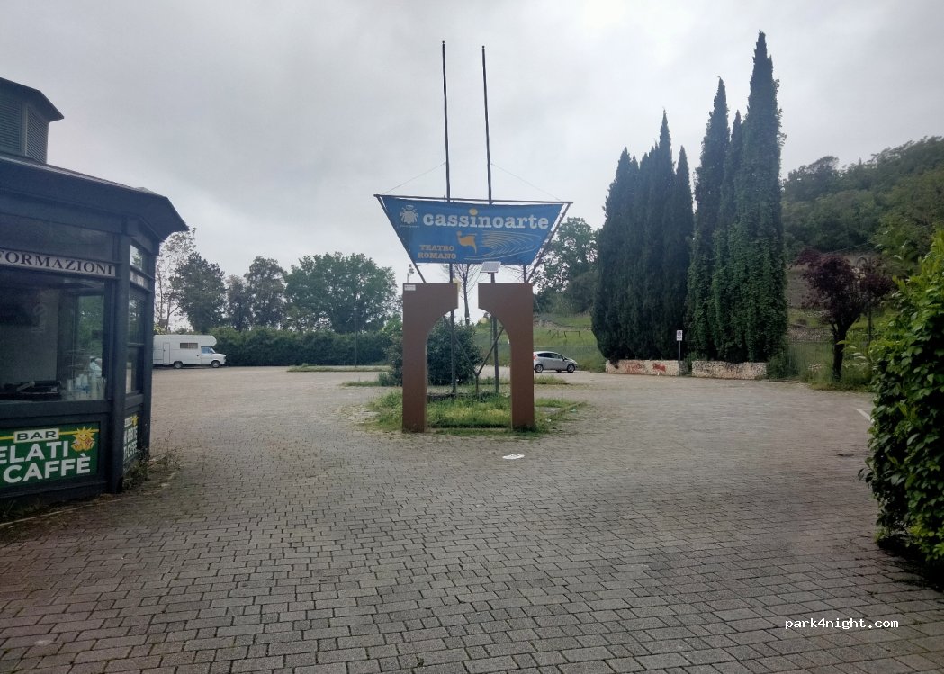 Área de autocaravanas Cassino — foto 3