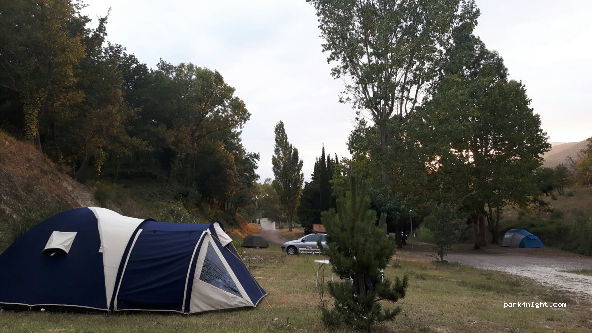 The Éscounes Campsite — foto