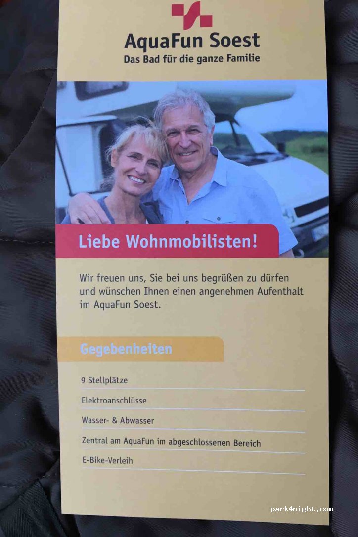 Wohnmobilstellplatz Am Kombibad Soest — foto 3