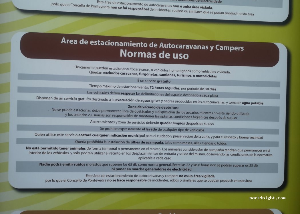 Área de autocaravanas de Pontevedra — foto 3