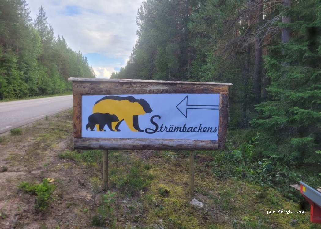 Strömbackens ställplatser och Bistro — foto