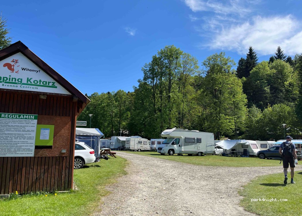 Kemping Kotarz - pole namiotowe Brenna Centrum — foto