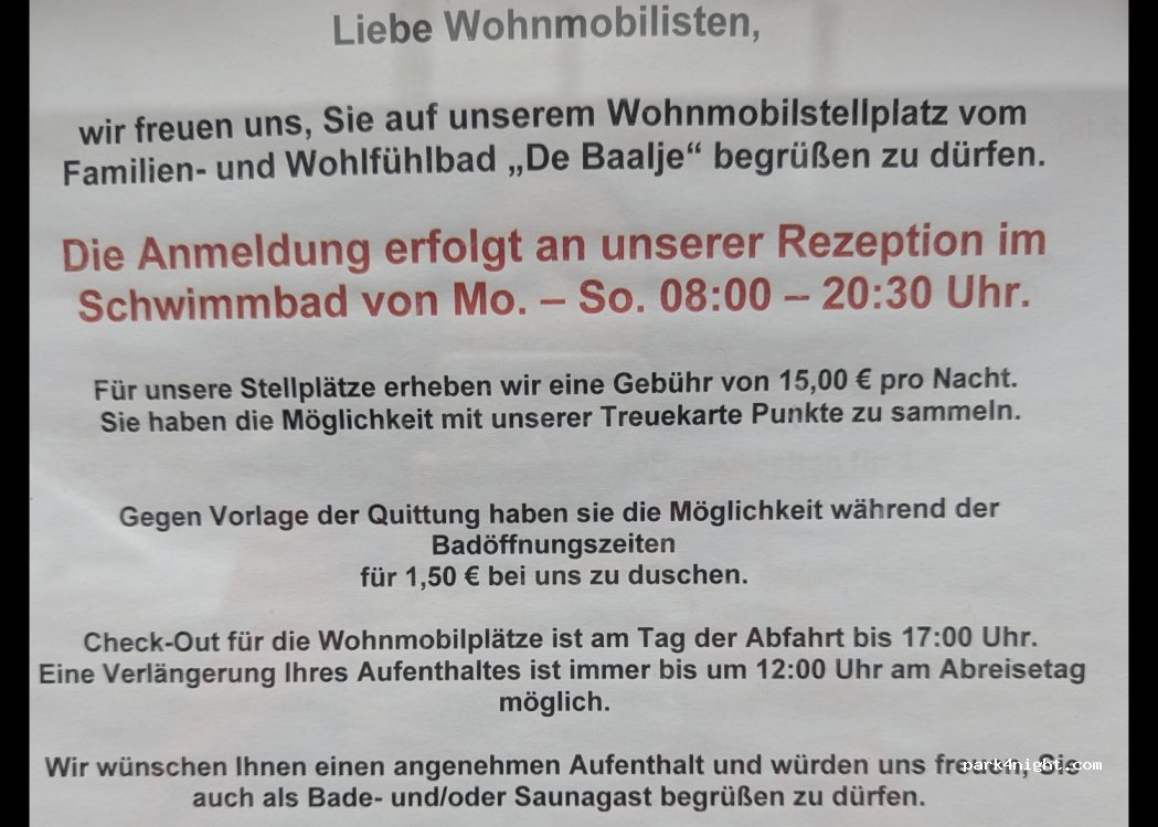 Wohnmobilstellplatz De Baalje | Aurich — foto 4
