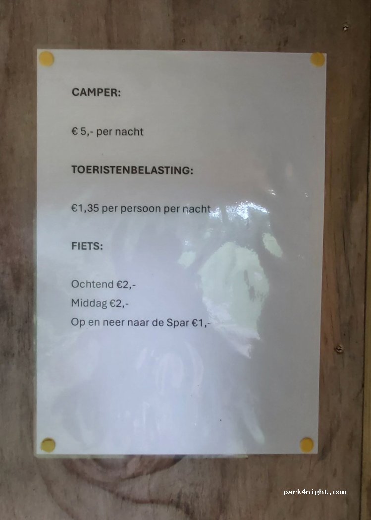 Camperplaats Tilweg — foto 2