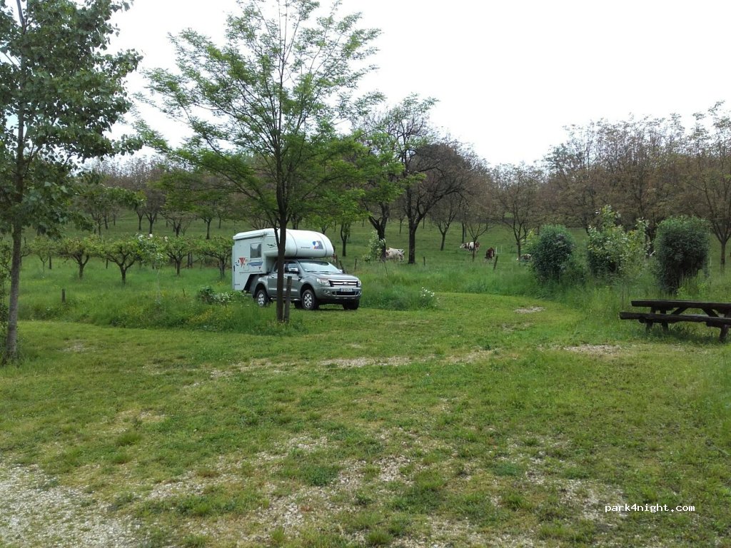 Area de Camping Car — foto