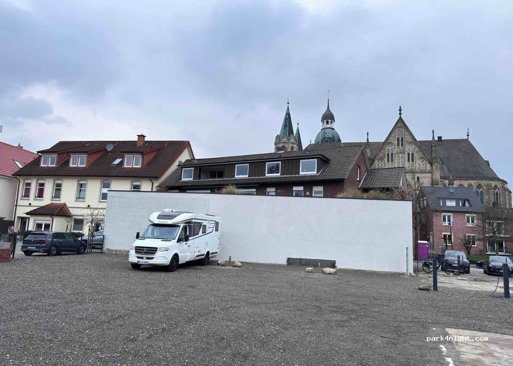 Wohnmobilstellplatz im Herzen von Damme — foto