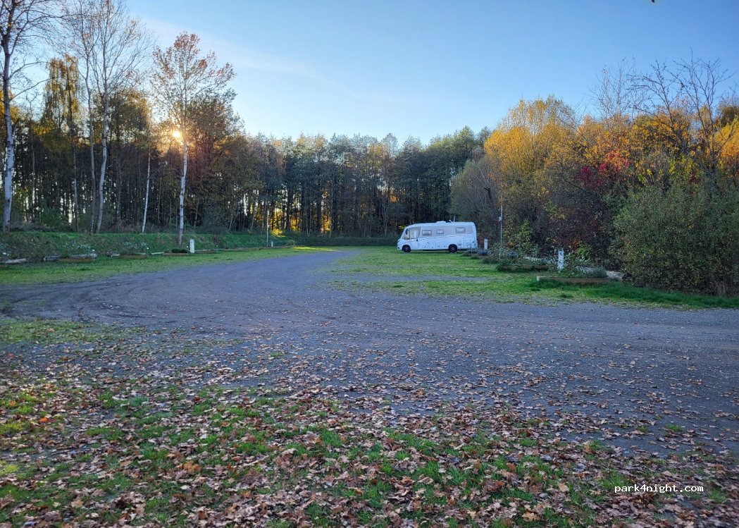 Wohnmobilstellplatz vom Wäller Camp — foto
