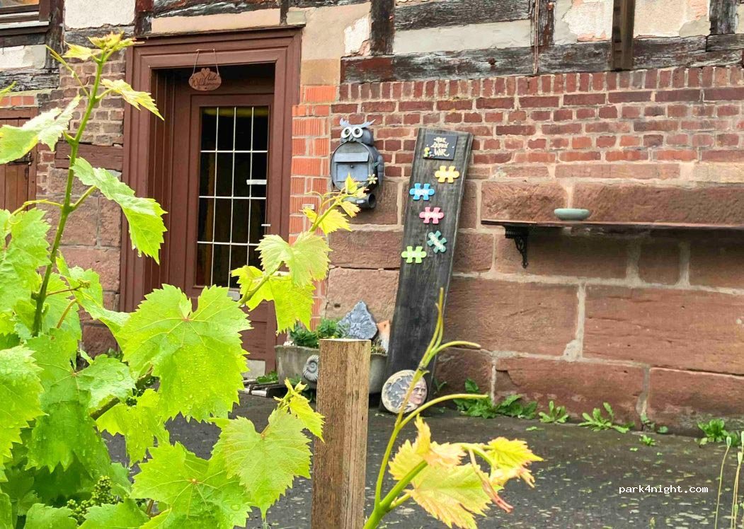 Der Trollgarten, übernachten mit schöner Aussicht auf dem Lande — foto