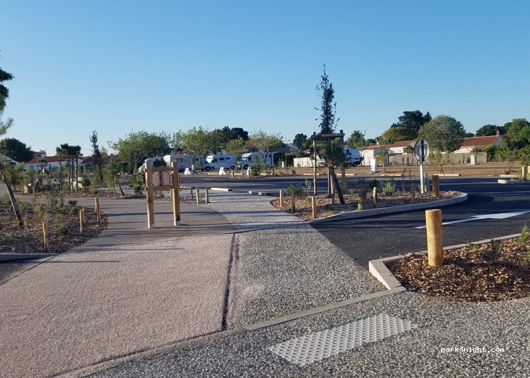 Aire de camping-cars Aire de la Plage | Talmont-Saint-Hilaire — foto
