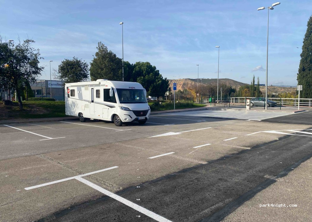 Area de autocaravanas de Logroño — foto