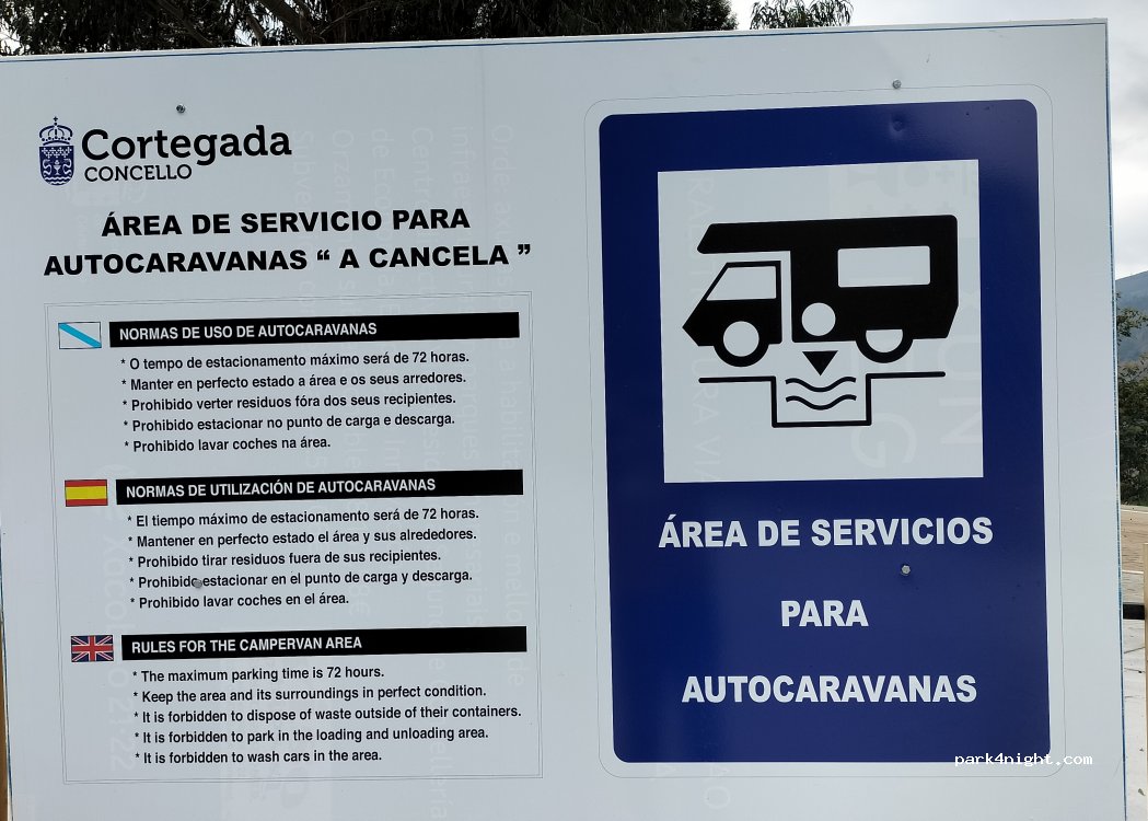 área de autocaravanas Cortegada — foto 2