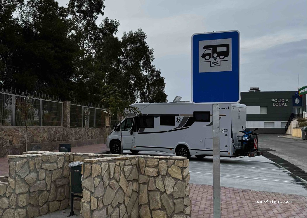 Area camper Cuevas del Almanzora — foto