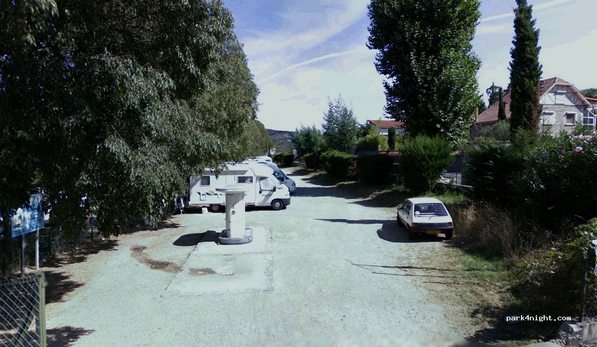 Aire de camping-cars Amélie-les-Bains-Palalda — foto