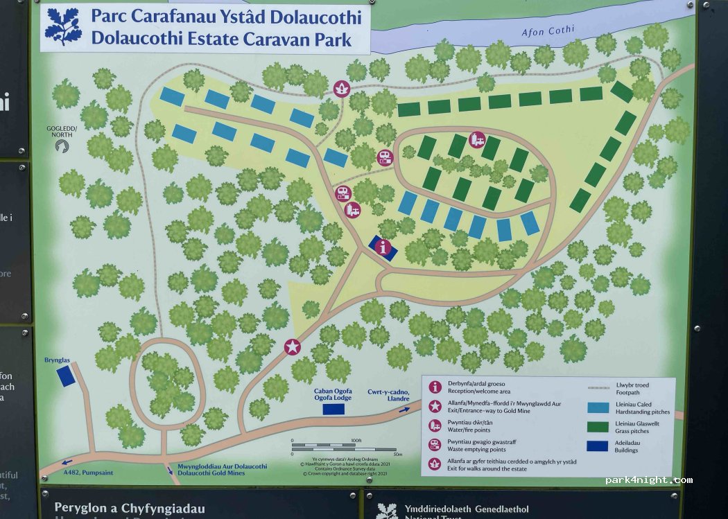 Dolaucothi Caravan & Motorhome park — foto