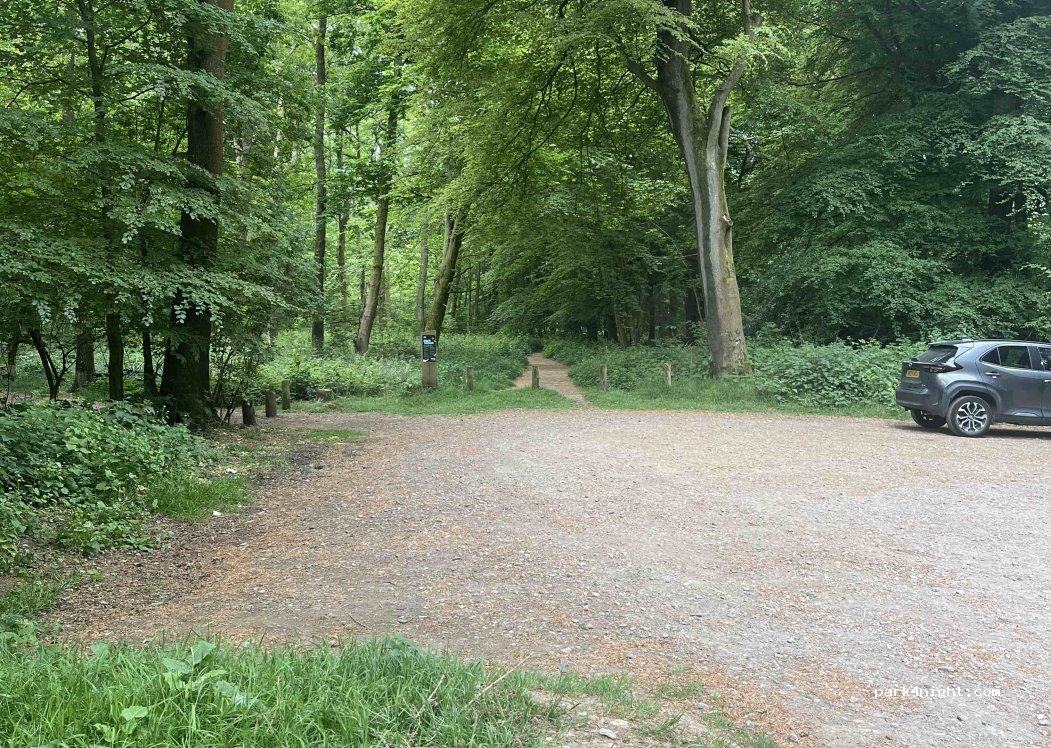 Cowleaze Woods Car Park Watlington — foto