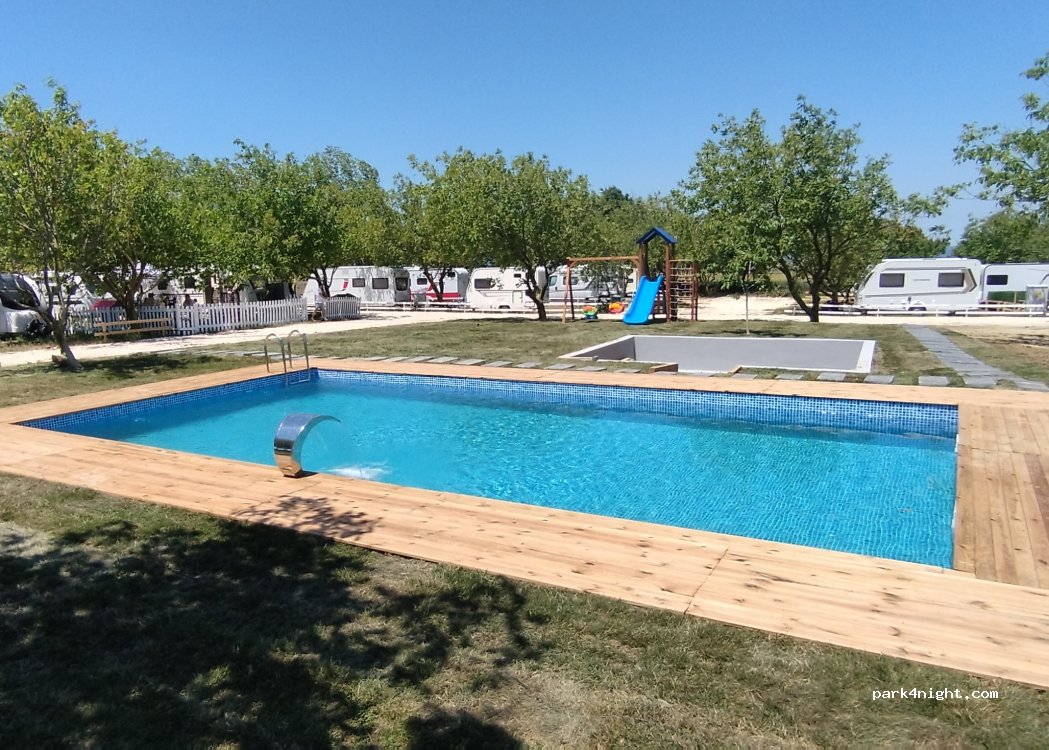 Sole camping — foto