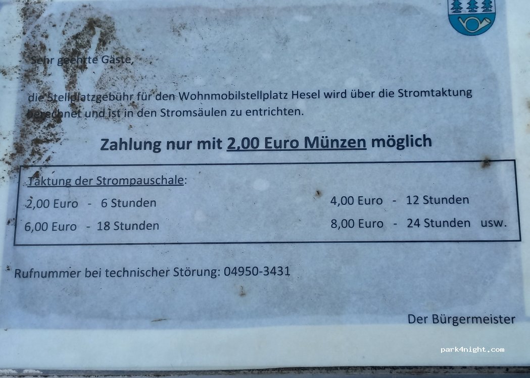Reisemobil Stellplatz Hesel — foto 2