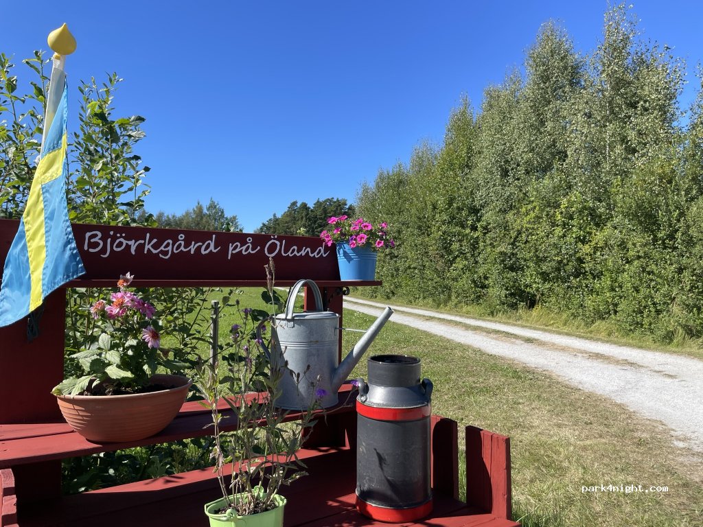 Björkgård på Öland — foto