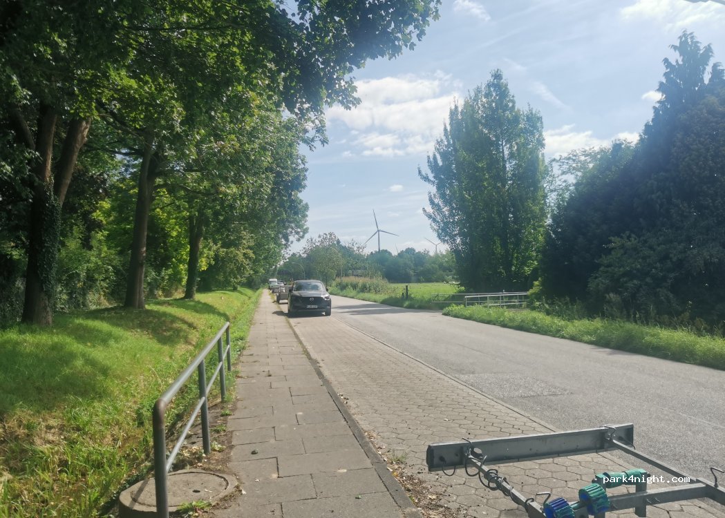 (21129) Hamburg - Finkenwerder Landscheideweg — foto