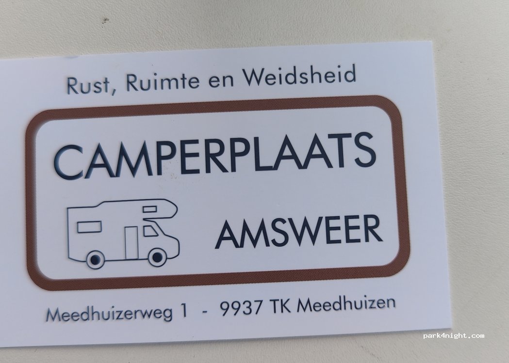 Camperplaats Amsweer — foto 2