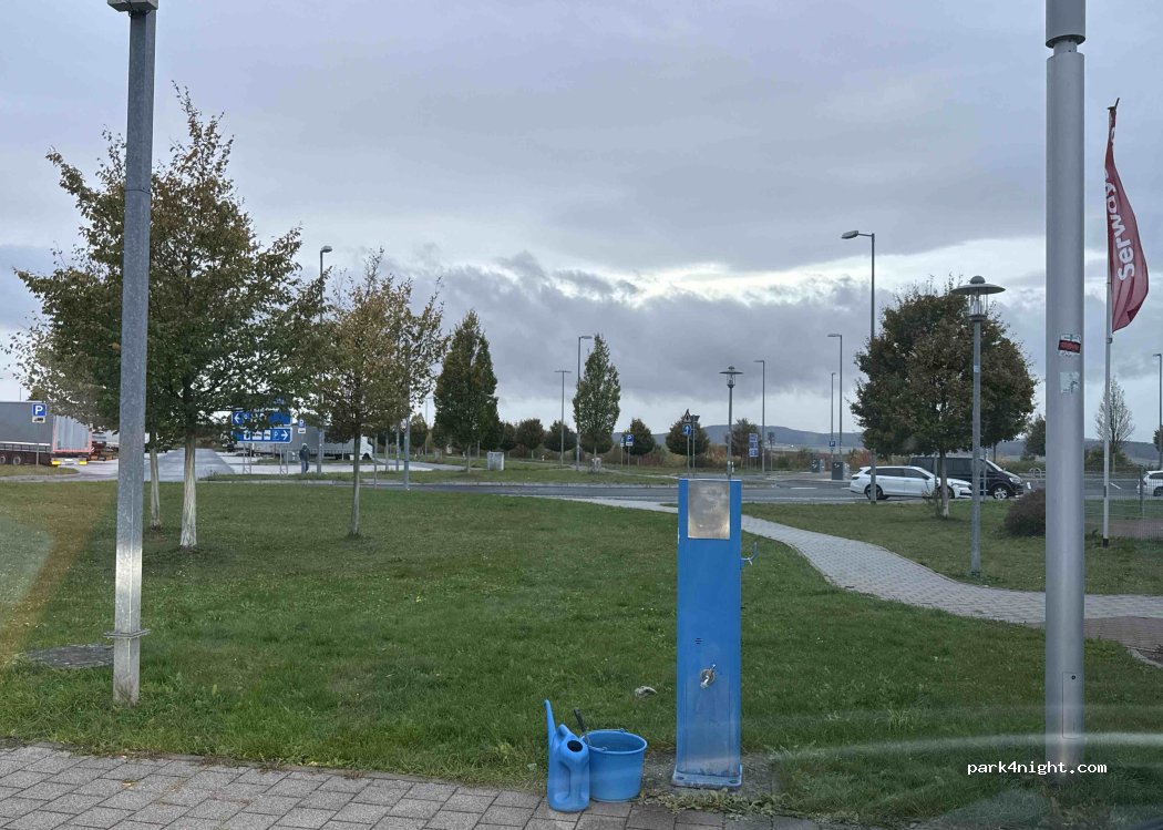 (97638) Mellrichstadt - Raststätte Mellrichstädter Höhe Nord — foto