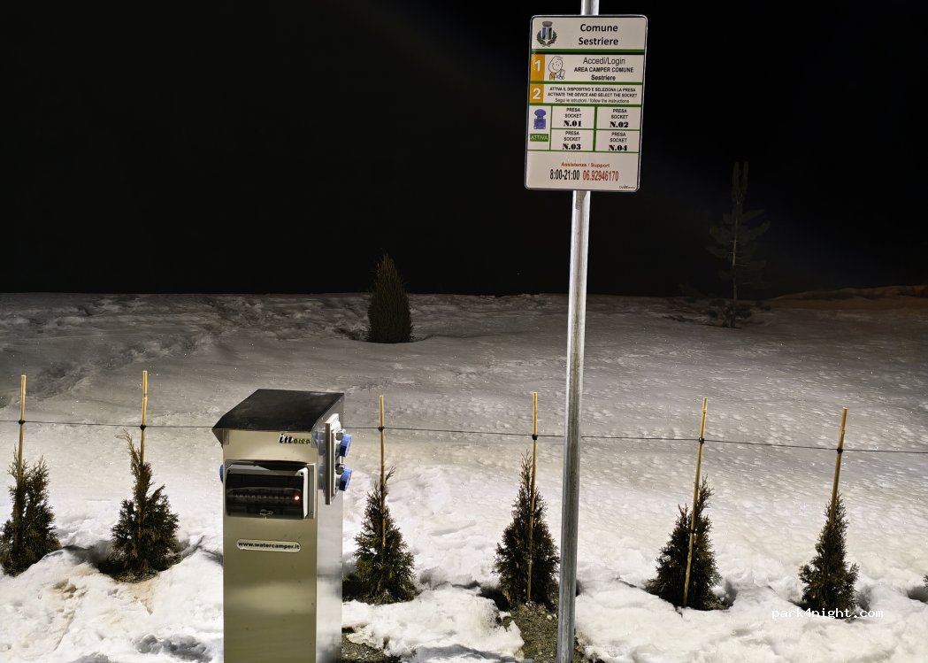 Area Sosta Camper Sestriere — foto 3