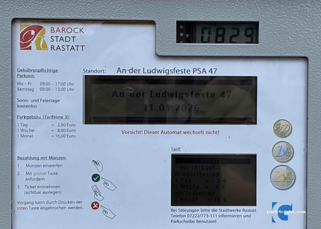 (76437) Rastatt - An der Ludwigfeste — foto 2