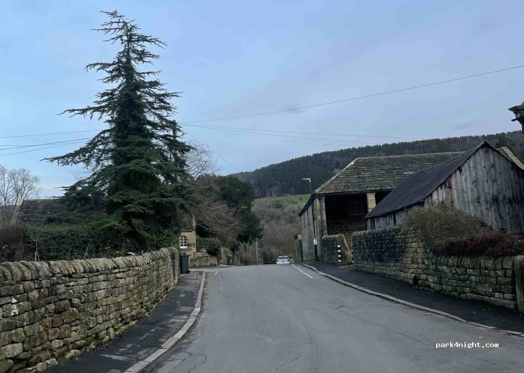 (DE4 2NU) Beeley CP - School Lane — foto