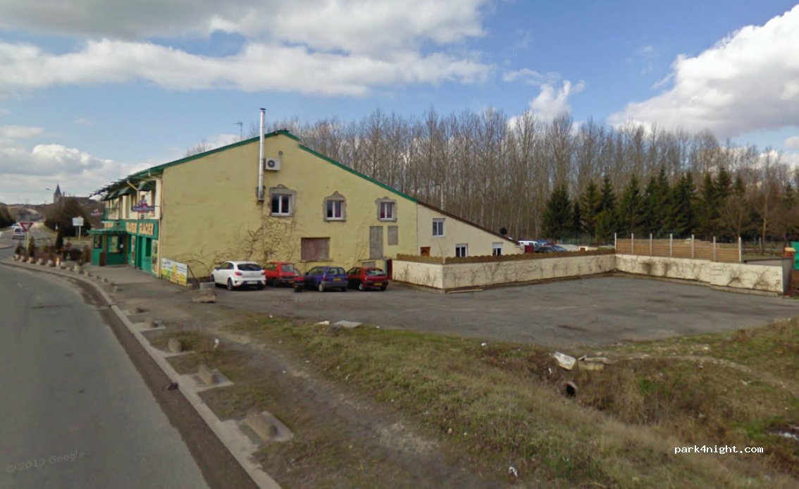(55190) Pagny-sur-Meuse - Ancienne Route Nationale 4 de Paris à Strasbourg — foto