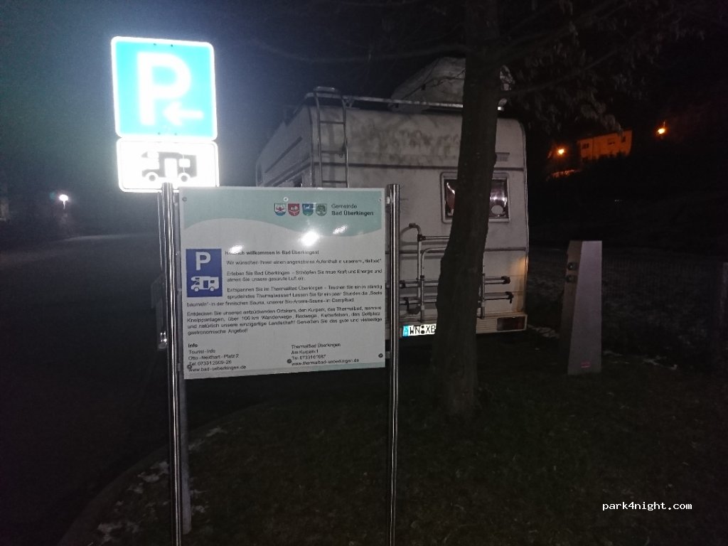 Wohnmobilstellplatz ThermalBad Überkingen — foto