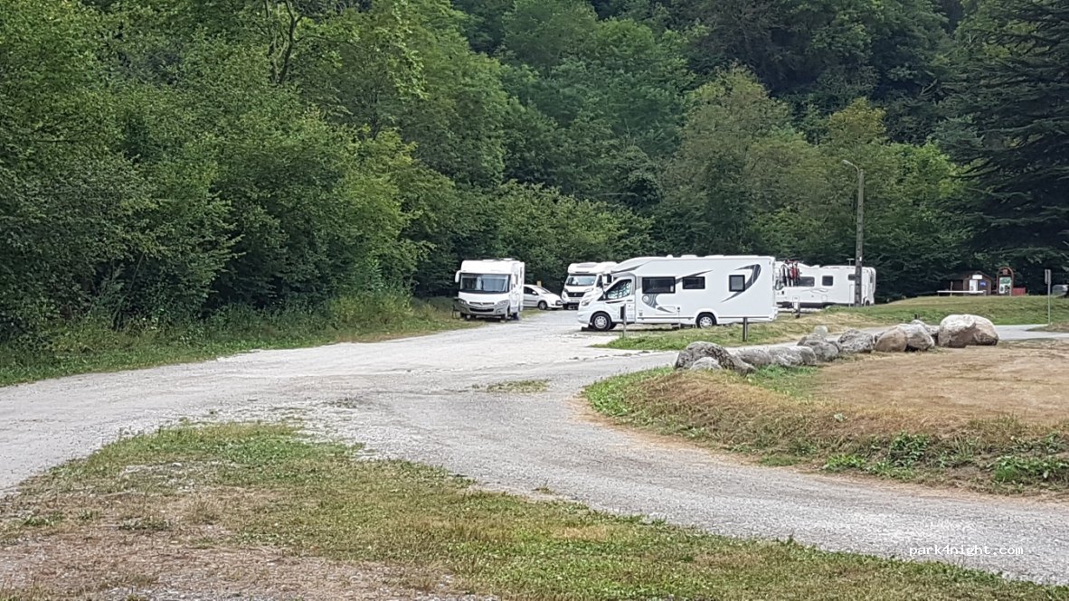 Aire de camping car de Vicdessos — foto