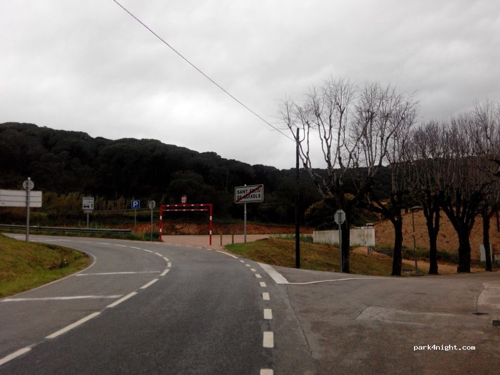 Área de autocaravanas Sant Feliu de Guíxols — foto
