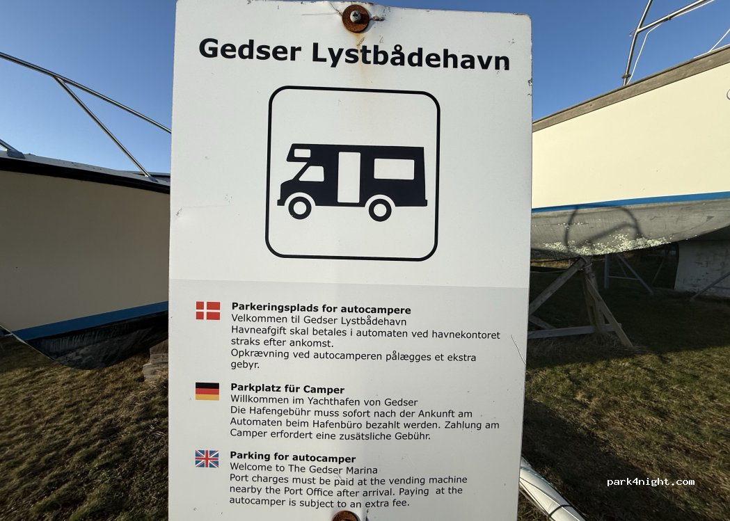 Gedser Wohnmobilstellplatz — foto