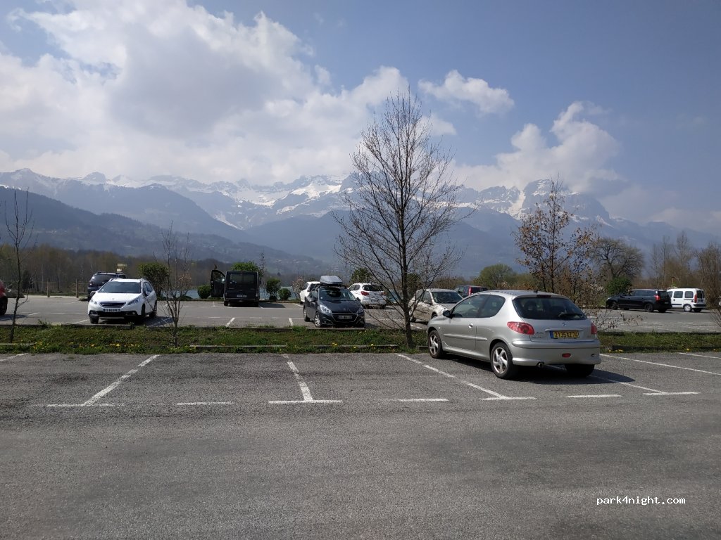 (74190) Passy - Chemin de Mont Blanc Plage — foto