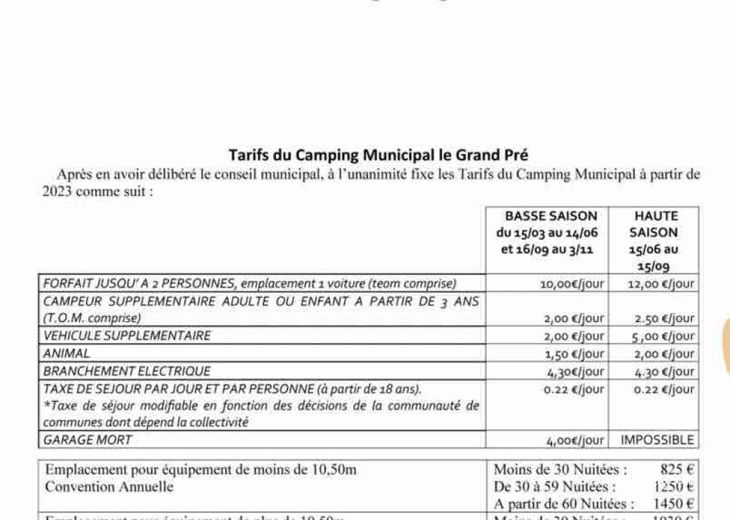 Camping le Grand Pré — foto 4