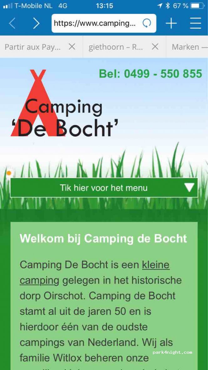 Camping De Bocht — foto