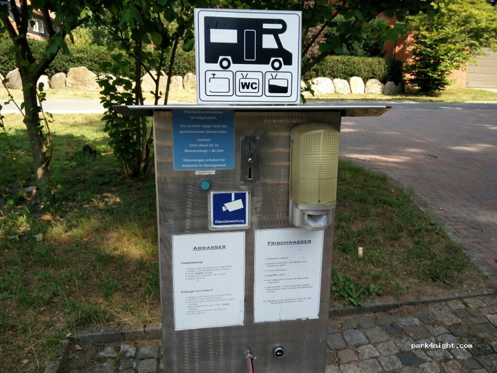Womo Stellplatz Lüneburger Heide — foto