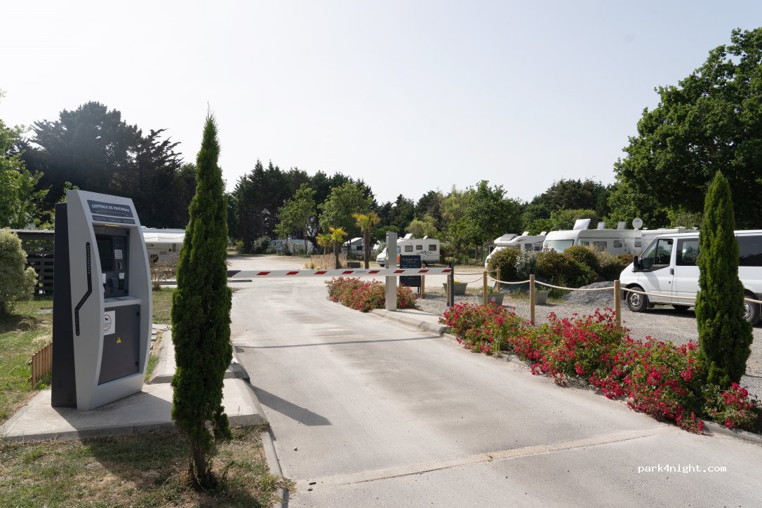 Aire De Camping car De La Mine D Or — foto
